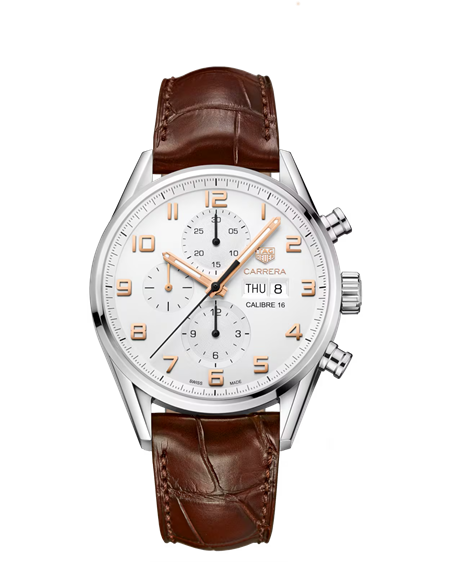 Orologio Tag Heuer Uomo Carrera in Acciaio CV2A1AC.FC6380 - CV2A1AC.FC6380